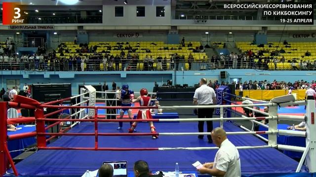 Кубок России по кикбоксингу 2026 ( синий угол )