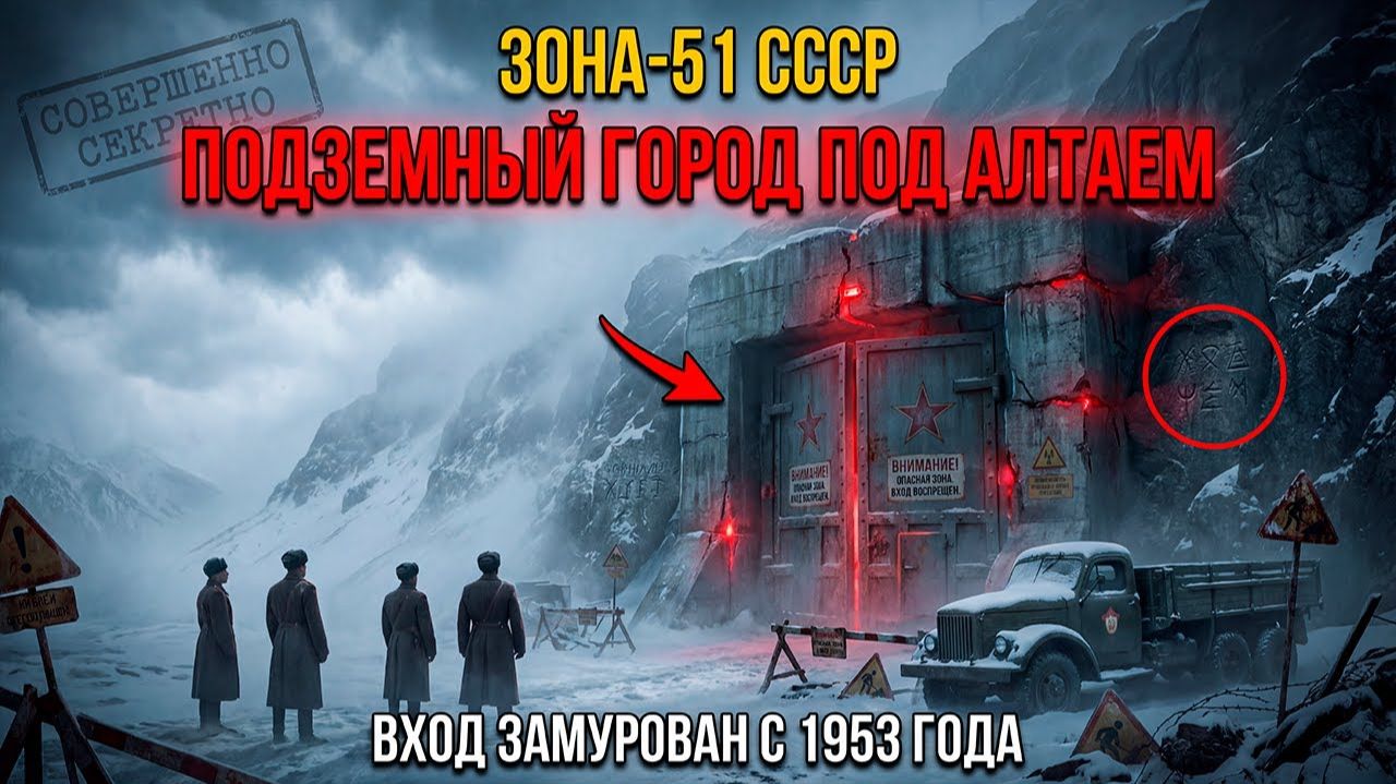 🔒 ЗОНА-51 СССР Подземный город под Алтаем, о котором молчат 70 лет