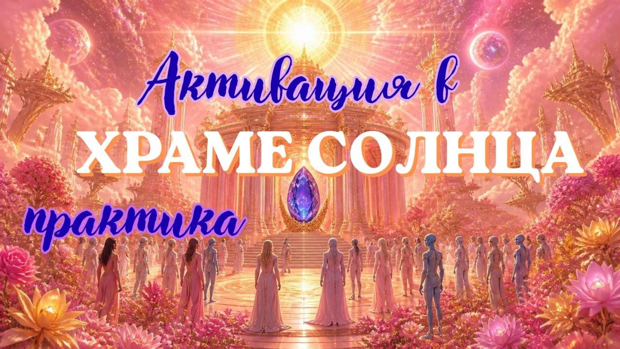 Активация в храме Солнца. Практика.  #исток #активация #пробуждение #медитация #храм_солнца