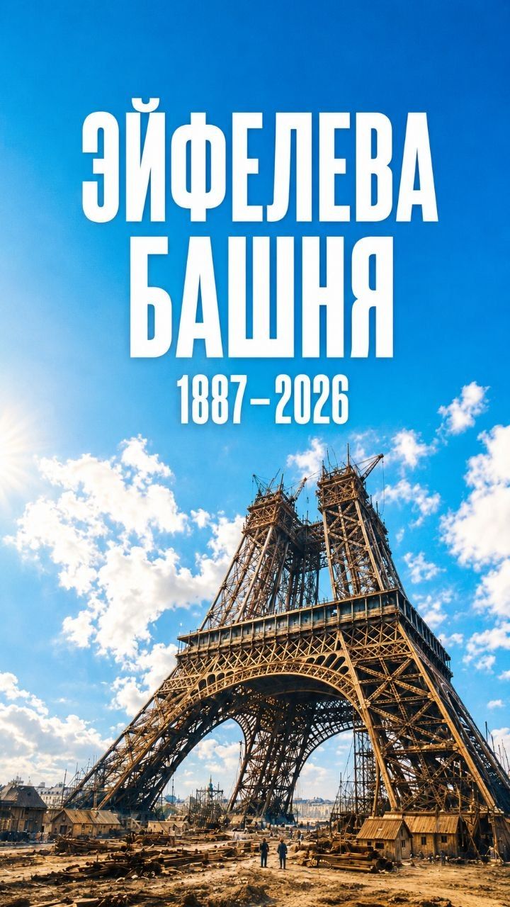 Как строилась Эйфелева башня #недвижимость