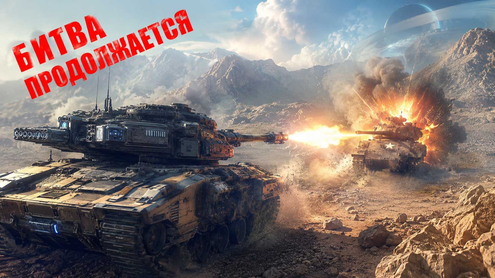 Друг наконец меня переиграл! Самый напряжённый бой в Tanks Blitz 🔥
