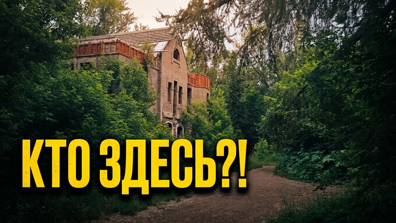 В заброшенной усадьбе 19 века меня ждала неожиданность