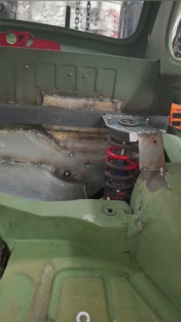 Установка задних стоек заз 965