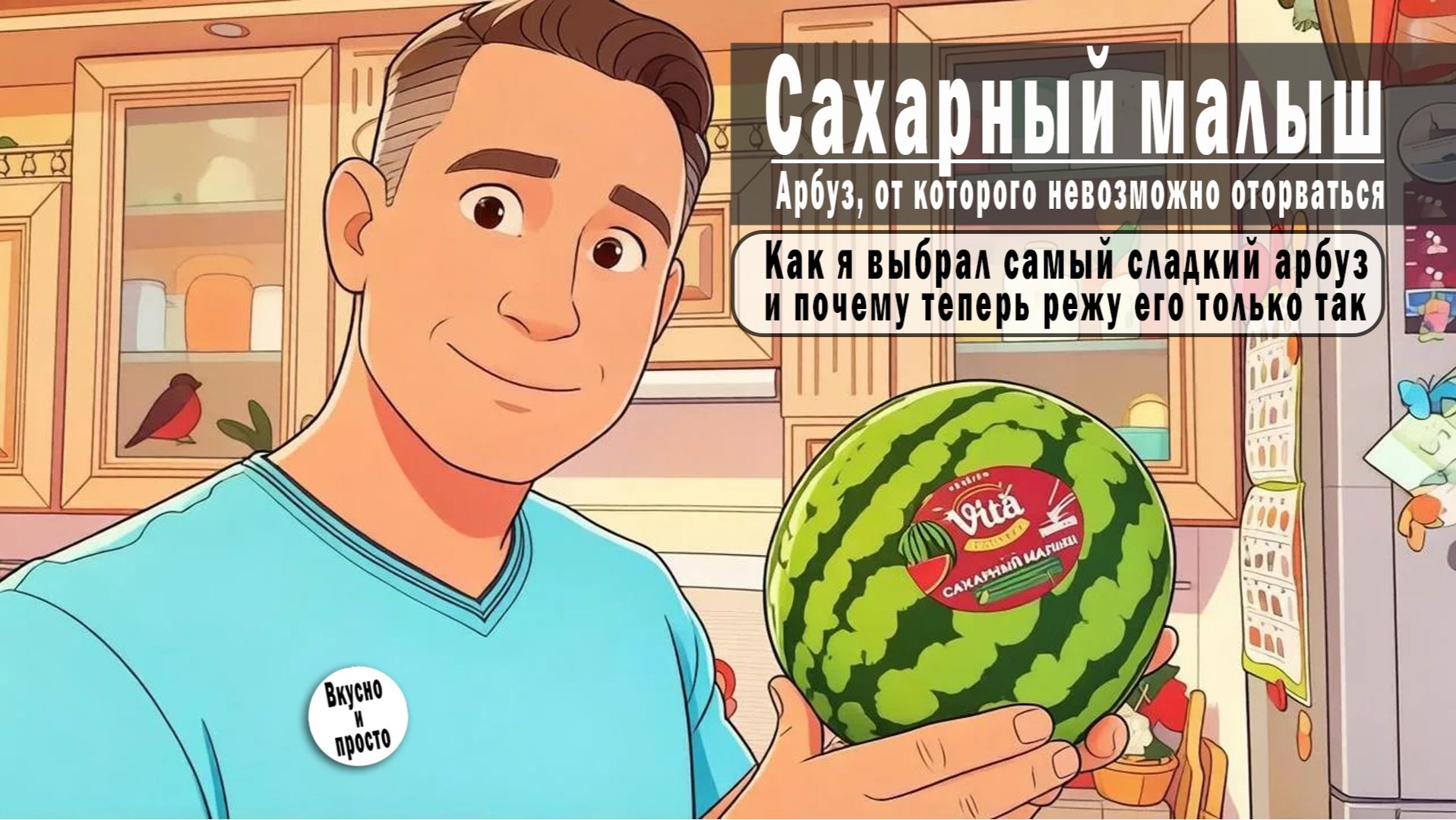 Сахарный малыш — арбуз, от которого невозможно оторваться