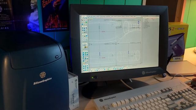 SGI Silicon Graphics O2 R10K 1600SW Flat Panel Display