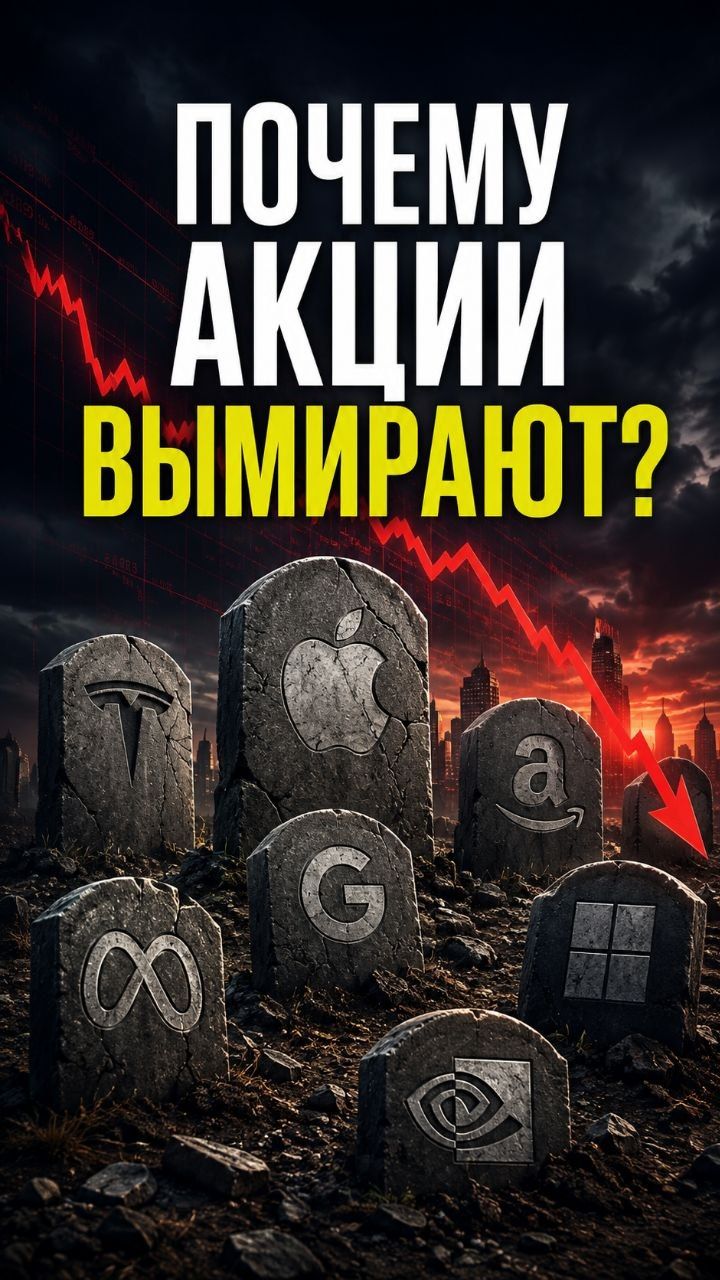 ВОТ ПОЧЕМУ у акций такая доходность! #инвестиции #акции