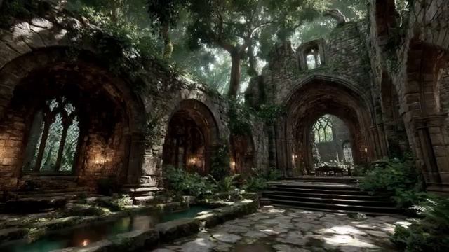 The Dream Of A Forgotten Age Celtic Music Summer Nature Ambience .....