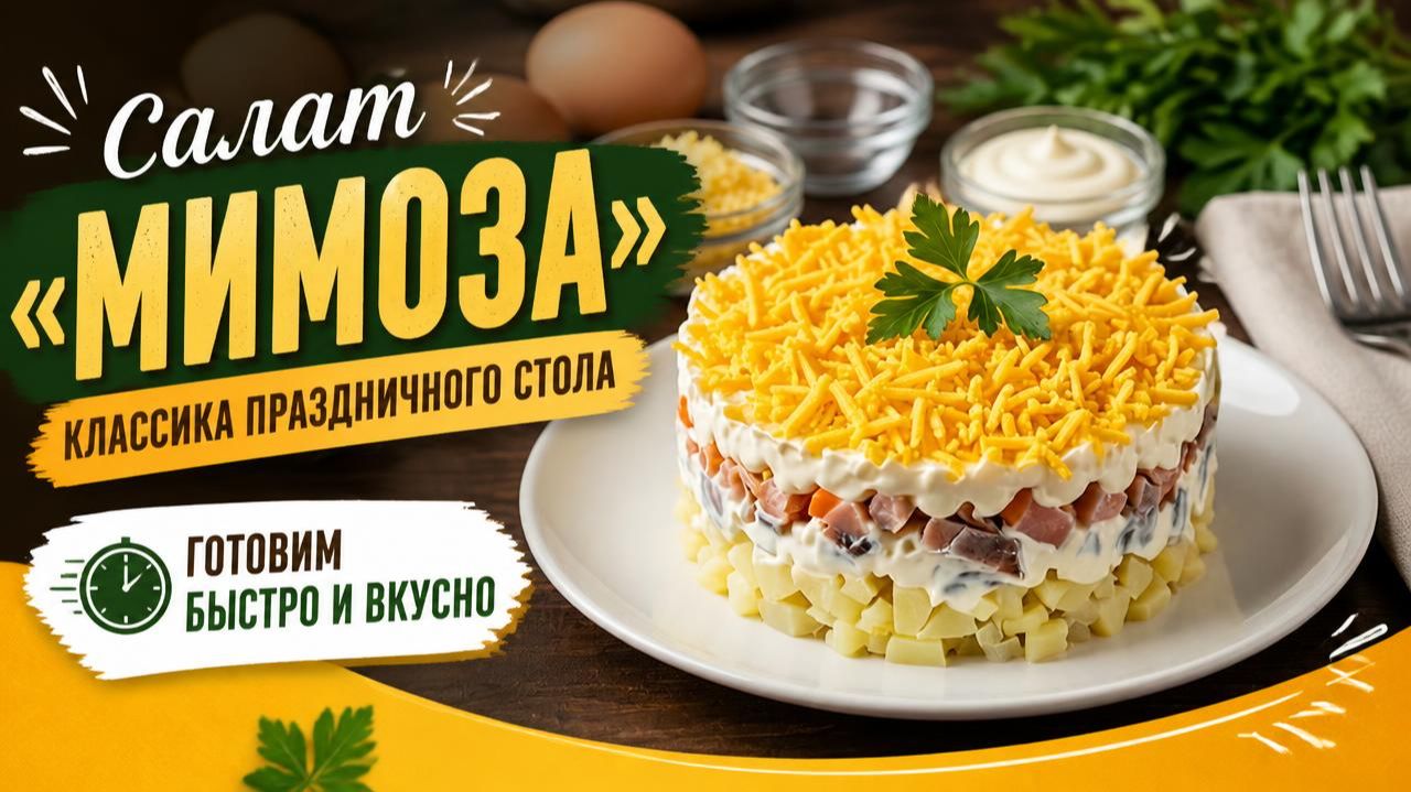 Салат «мимоза: классика праздничного стола — готовим быстро и вкусно