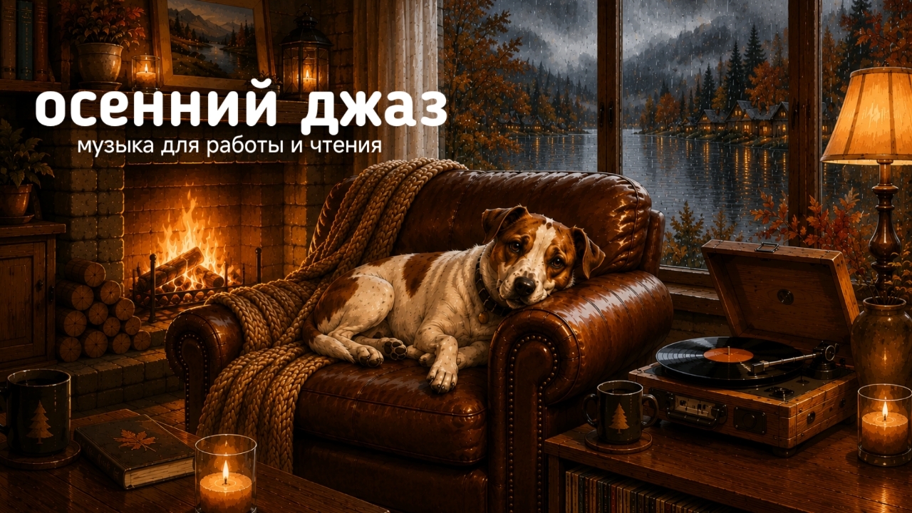 Осенний Джаз  Музыка для Работы и Чтения  Фоновая Музыка Слушать  Джек  Джаз