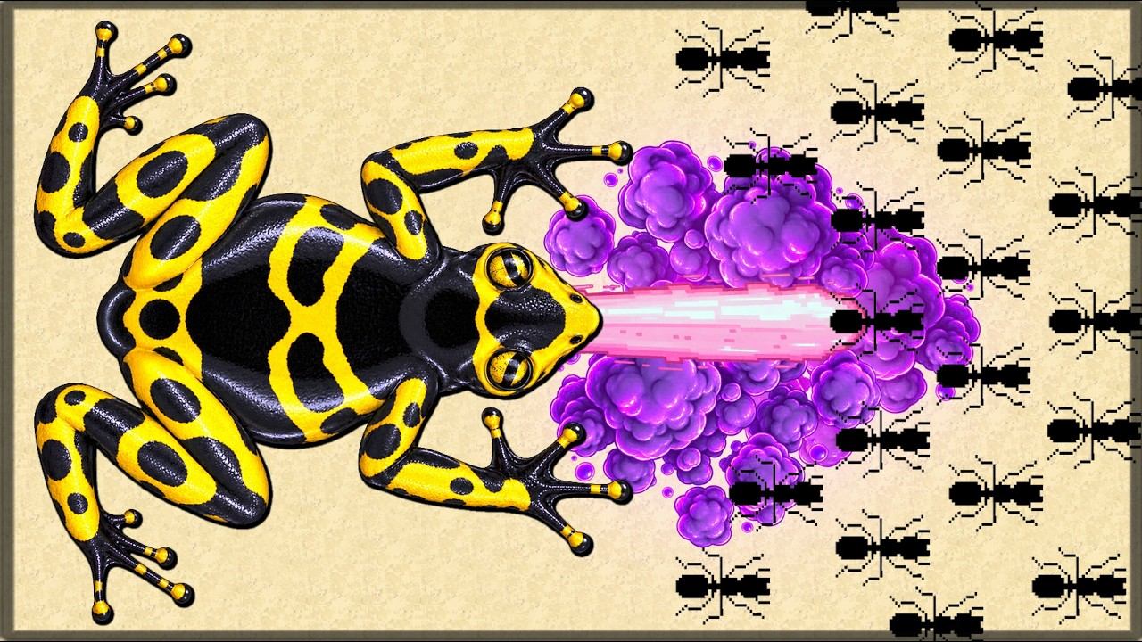 Я ЗАБРАЛ ПЕРВУЮ ИВЕНТОВУЮ ЛЯГУШКУ  СВЯЩЕННОГО ДРЕВОЛАЗА в Pocket Ants: Симулятор Колонии!