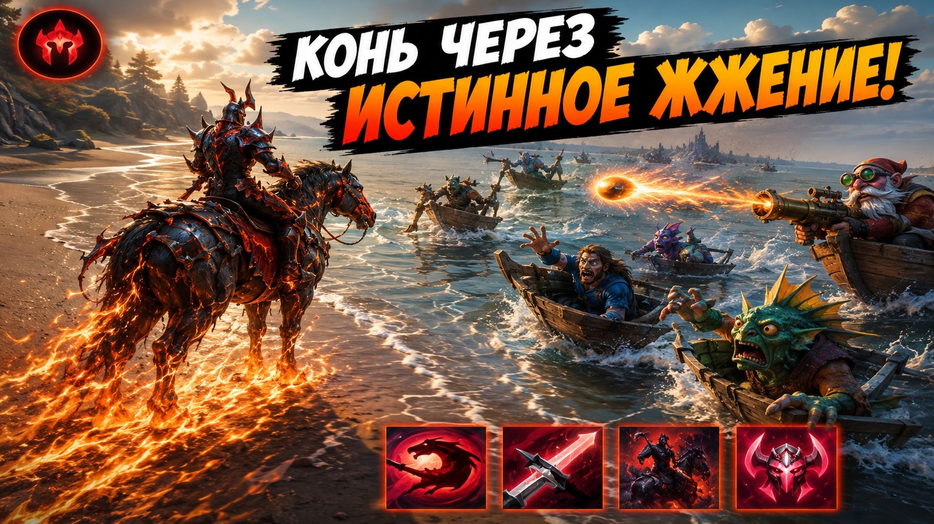 ХАОС КНАЙТ СИЛА В WORLD OF DOTA / ИСТИННОЕ ИСПЕПЕЛЕНИЕ КАРТЫ!