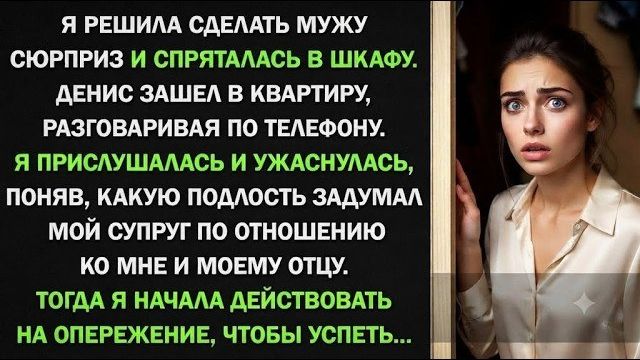 Истории из жизни| Спряталась в шкафу ради сюрприза мужу |Аудио рассказы|Жизненные истории