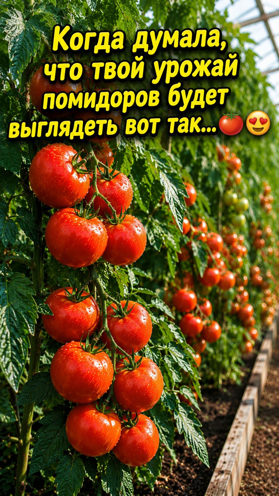 Ожидание V реальность _ урожай помидоров 🍅😅