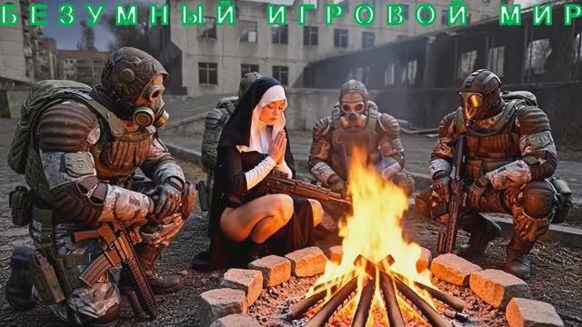 ГДЕ ТО В ЗОНЕ STALKER СТАЛКЕР GAMES ИГРЫ BIM