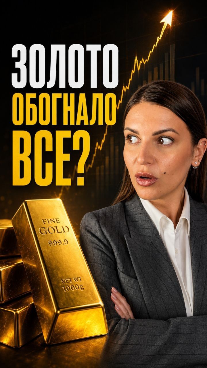 ЗОЛОТО обошло вклад в 21 раз! Как? #инвестиции