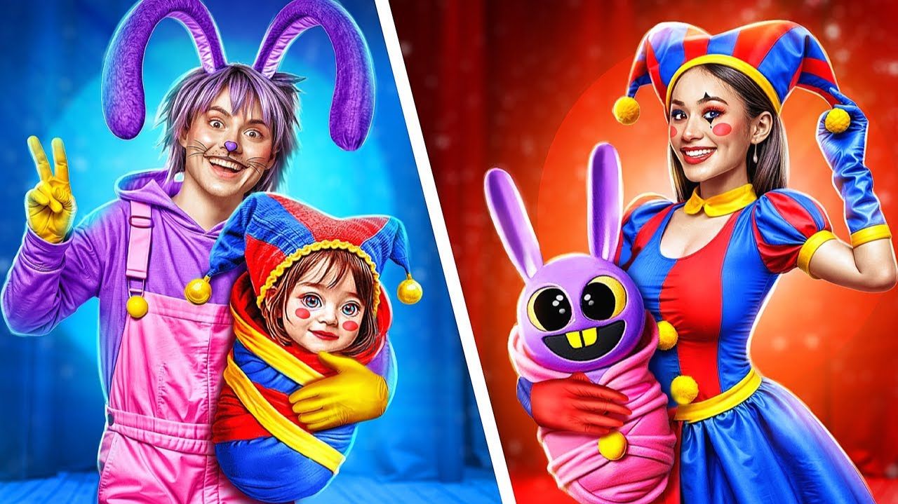 У ПОМНИ и ДЖЕКСА появились ДЕТИ#! The Amazing Digital Circus!
