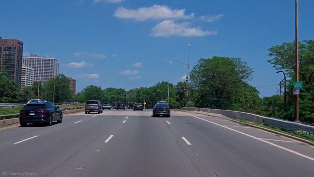 США. Поездка по Чикаго от южной части города до дома из фильма Один дома