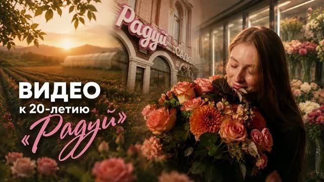 Видео к 20-летию компании Радуй 2026 год