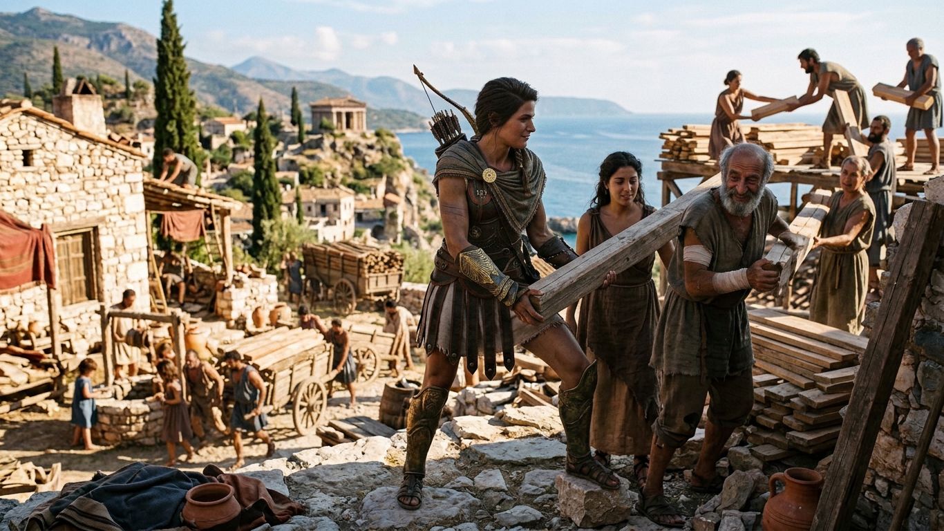 Assassin’s Creed Odyssey.Побочное задание «Без сучка, без задоринки»