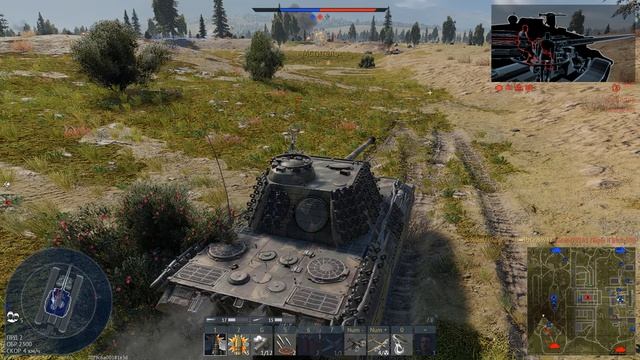 War Thunder.Техника Германии БР 6.0. Пантеры-красотки!
