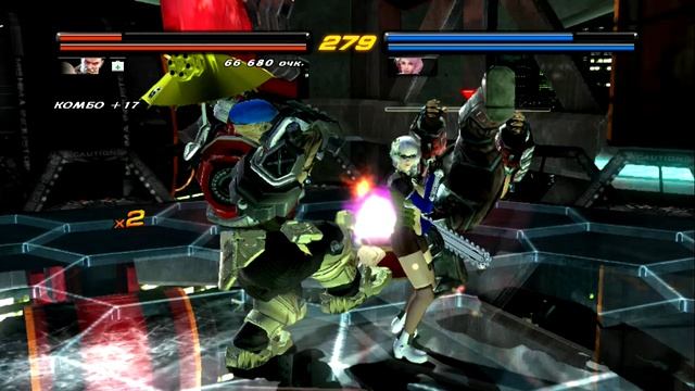 Tekken 6 PS3 Режим Истории Русская Версия - Часть 14 Нина Дзин Кадзама