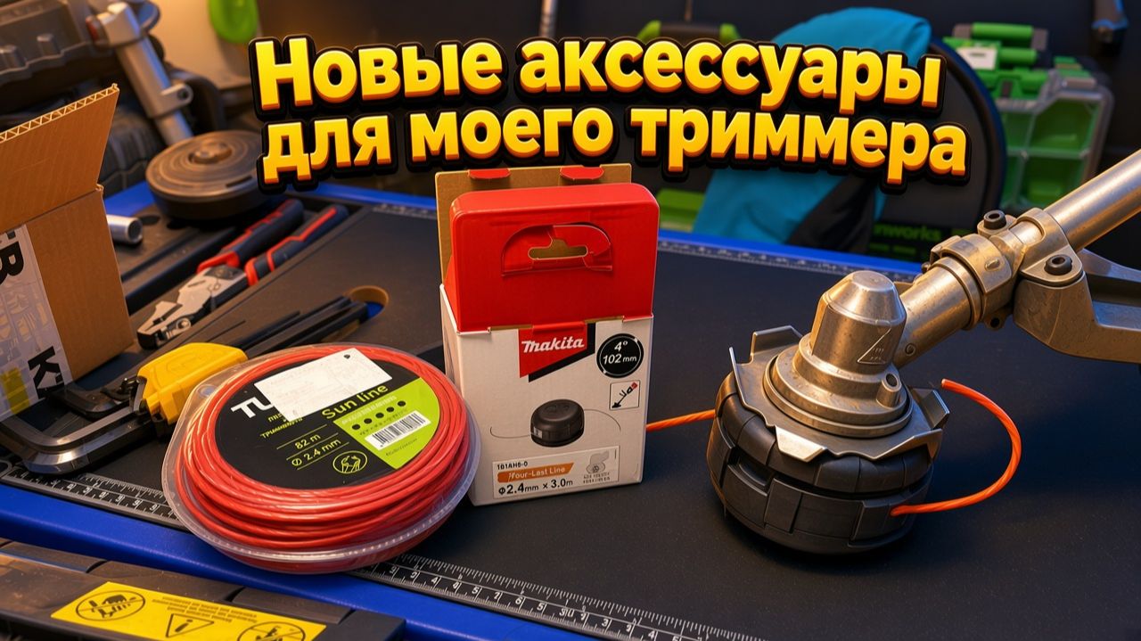 Новые аксессуары для моего триммера