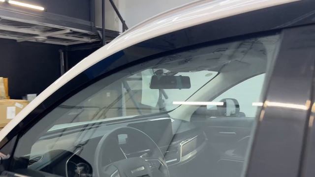 Плоские тюнинг дефлекторы для окон Haval H6 2 поколение  Хавал Н6