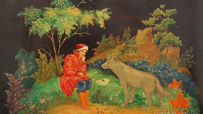 СКАЗКА ИВАН ЦАРЕВИЧ И СЕРЫЙ ВОЛК ПЕСНЯ ИЗ ИНТЕРНЕТА  СТИХИ И КЛИП  ОЛЬГИ ЗУБАРЕВОЙ