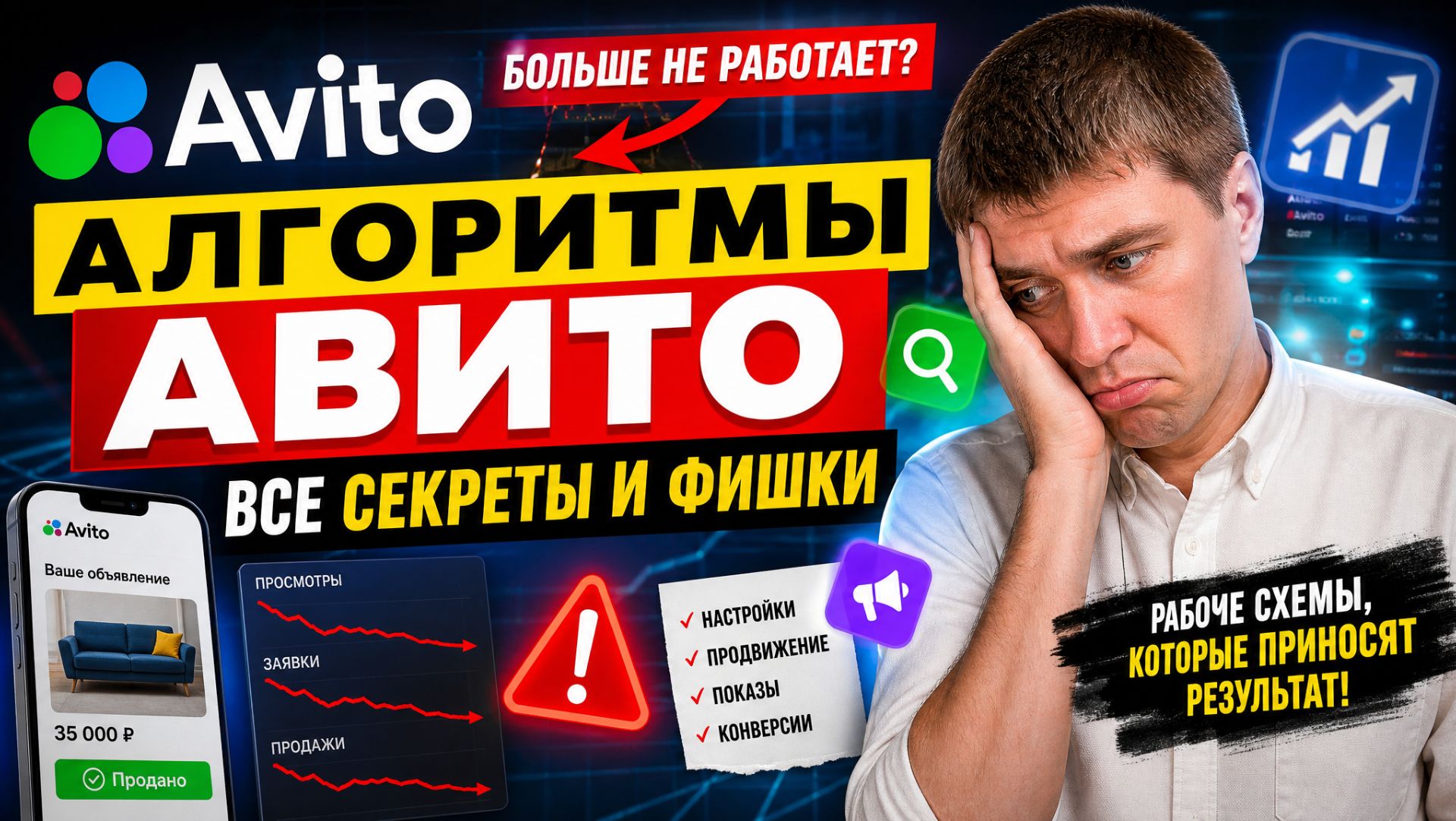 Прокачай профиль на Авито за ДЕНЬ