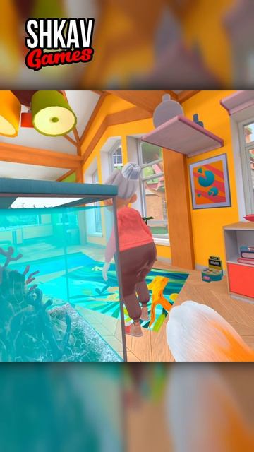 КОТ УКРАЛ ПРОДУКТЫ БАБУЛИ shorts vr iamcat