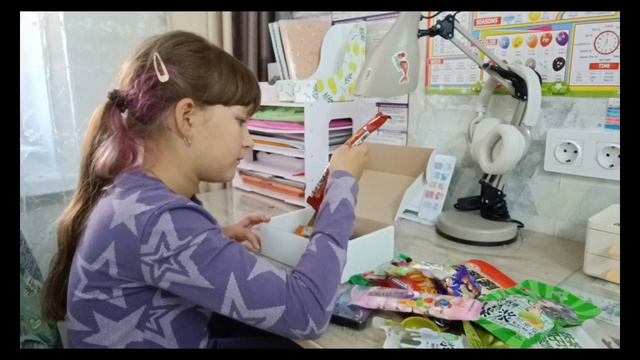 Распаковка азиатских сладостей