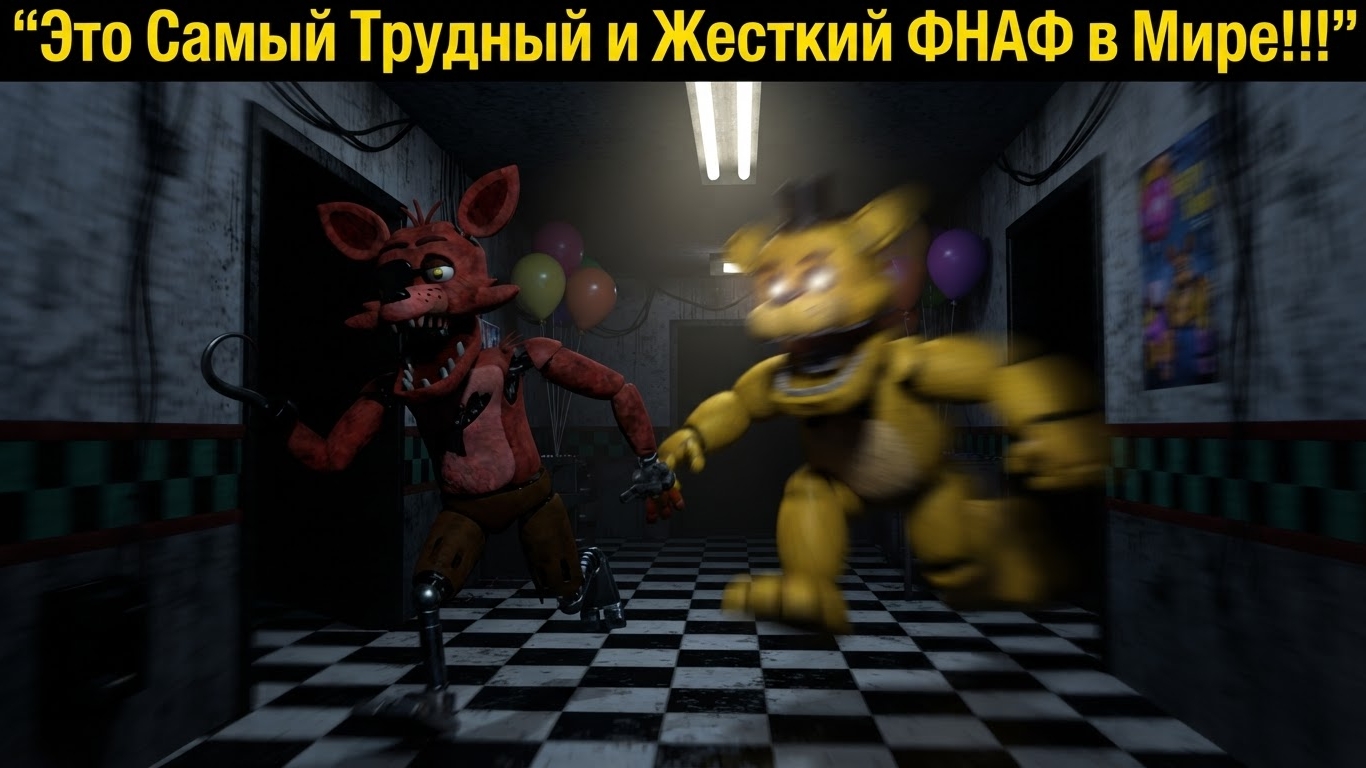 ЭТО САМЫЙ СЛОЖНЫЙ И ХАРДКОРНЫЙ ФНАФ В МИРЕ!!! - THOSE NIGHTS AT FREDBEARS