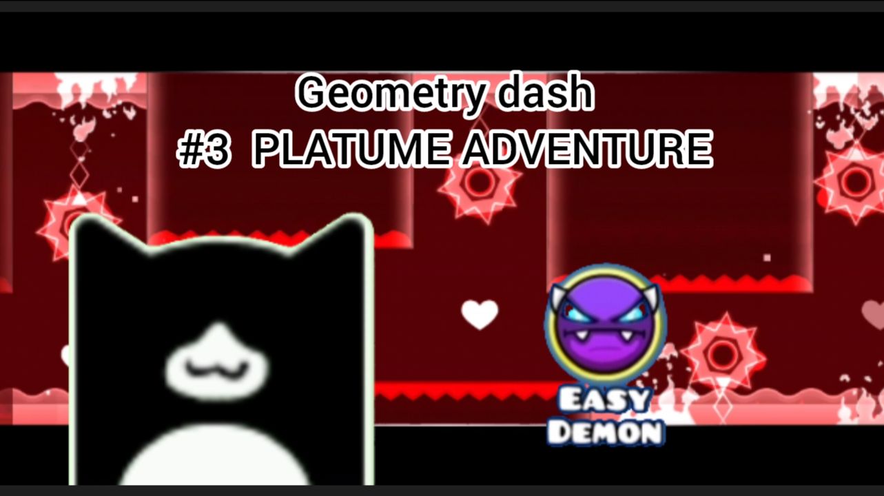 Geometry dash 3 - PLATUME ADVENTURE