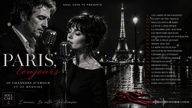 PARIS, TOUJOURS - Лучшие французские песни о любви, памяти и Париже