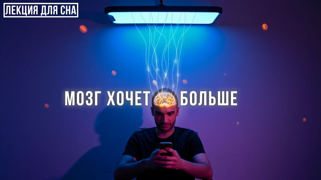 Почему Вы НЕ МОЖЕТЕ Отложить Телефон  Ловушка Мозга  Лекция для сна 