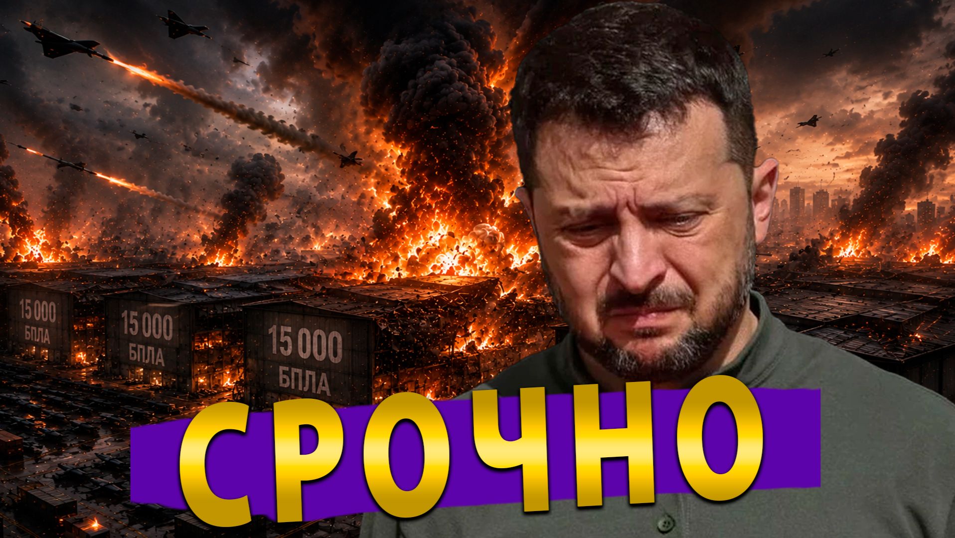 ⚡️ Адская ночь в Киеве: РФ бьёт по логистике ВСУ | Украина теряет дроны и броню