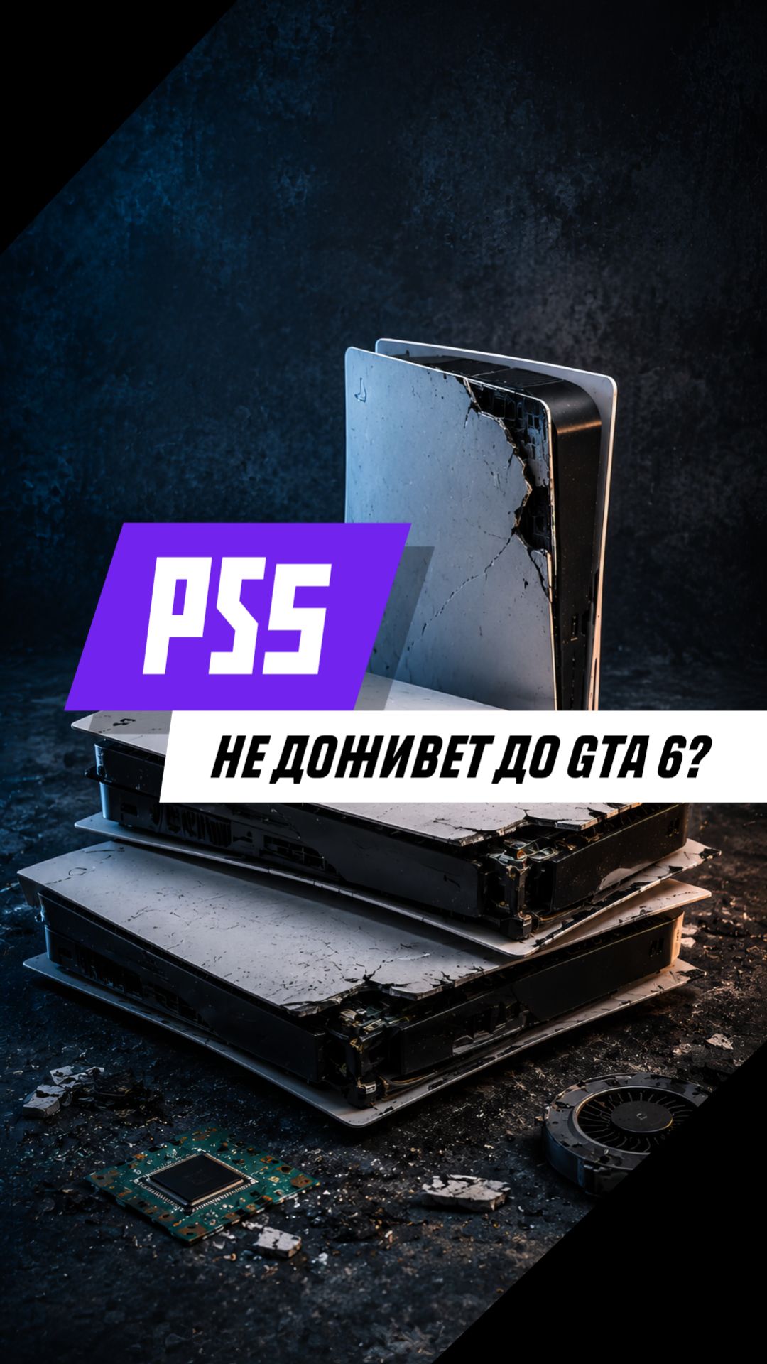 Ваша PS5 может не дожить до GTA 6 игры games gaming видеоигры ps5