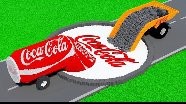ДЛИННЫЕ МАШИНЫ против портала Coca-Cola в Teardown