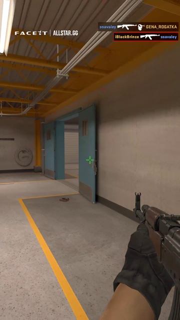 CS2 -4 Nuke #shorts #cs2 #csgo #counterstrike2 #faceit #cs2clips #cs #counterstrike #gaming