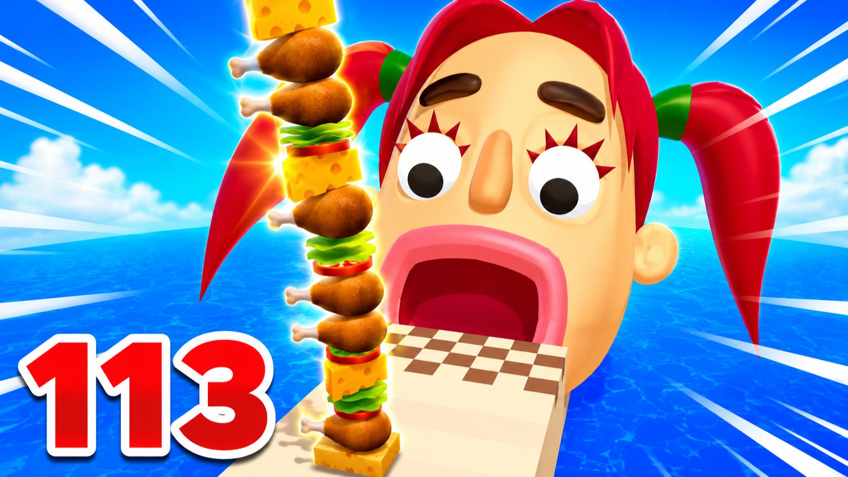 Sandwich Runner | прохождение уровня 99-113 | Смотреть геймплей