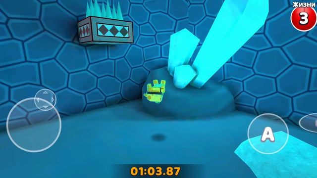 Пещеры Кротов прохождение на алмазное время в Super Bear Adventure