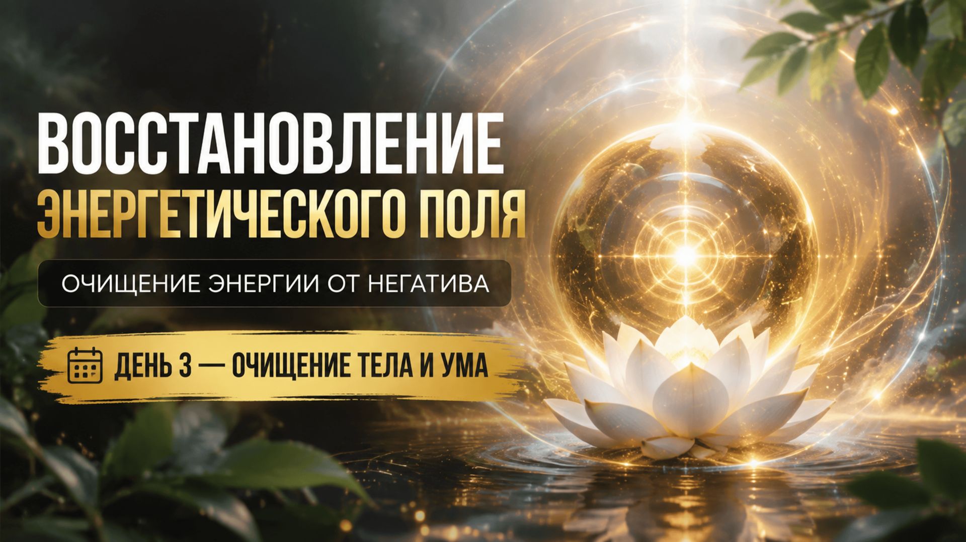 ДЕНЬ 3 из 30 | Очищение тела и ауры | 741 Hz 🛁💎