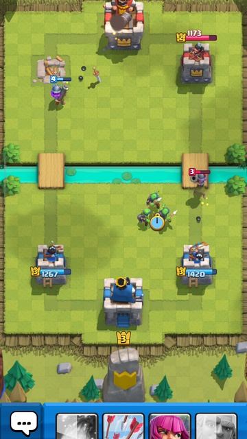 Как я играл против новичка в Clash Royale + небольшой гайд для новичков