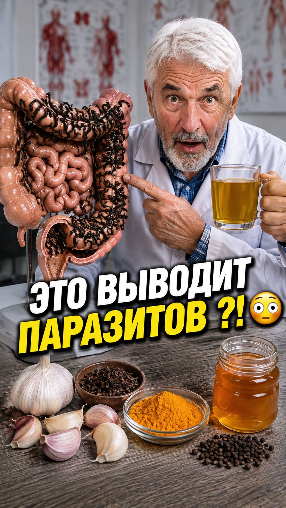 Этот напиток выведет паразитов из организма за ОДНУ ночь!🔥
