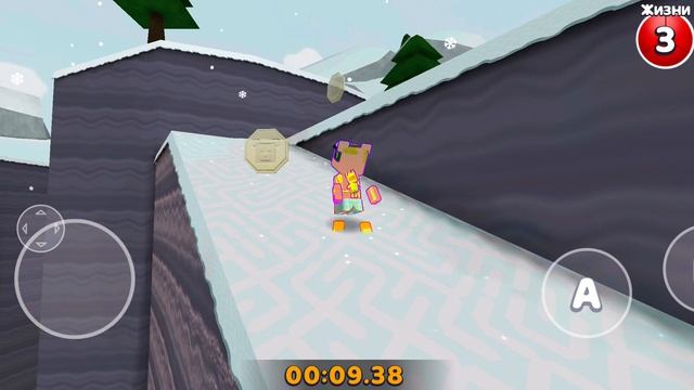 Флейк прохождение на алмазное время в Super Bear Adventure