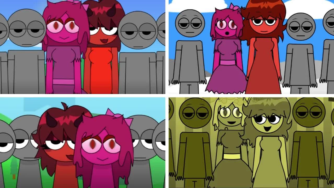 Incredibox - Sprunki но ТОЛЬКО ФЕННА и GIRL FRIEND