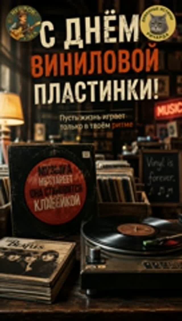 С Днём виниловой пластинки!