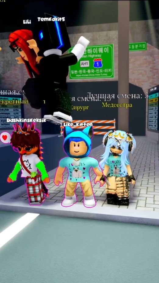 коллаб с котёнком лайком в Animal Hospital Roblox #роблокс #рек #тренд #реки #roblox