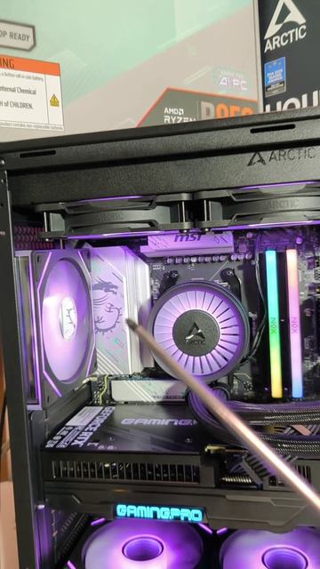 XASTRA Q600+Arctic Freezer III Pro 360+MSI B850 Gaming Plus WiFi