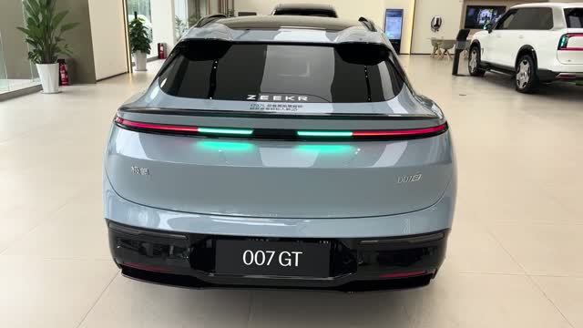 ZEEKR 007GT EV 2026 - Визуальный осмотр автомобиля .